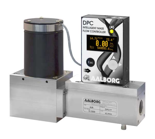 DPC mass flow controller, AALBORG A DPC 57 67