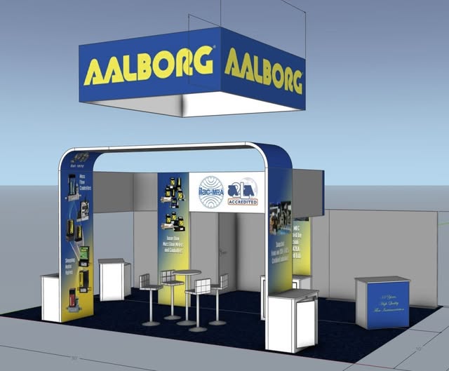 analytica 2025 trade show aalborg booth