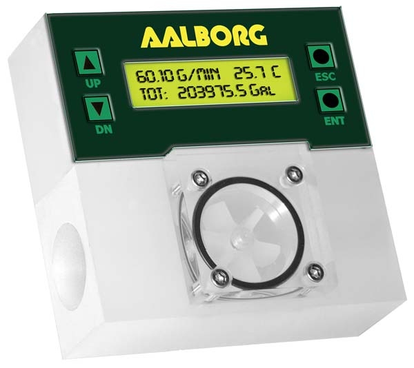PWE Paddle-wheel Flow Meter, Aalborg PWE
