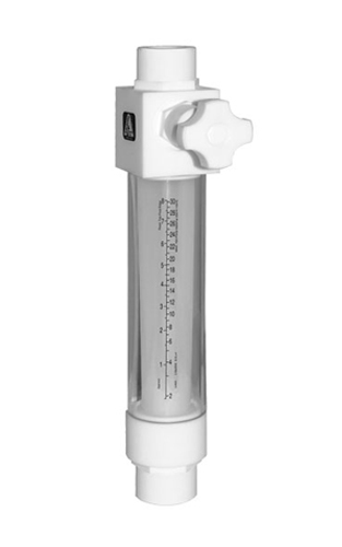model F PTFE in-line flow meters