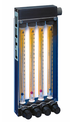 Model Tx Multi Flow Tube PTFE Meters, TX METER