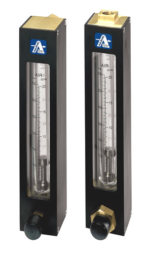 model V medium range flow meters