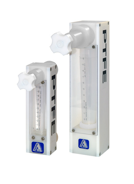 Model L PTFE Flow Meters, aalborg L meter ptfe pfa flow meter 01a