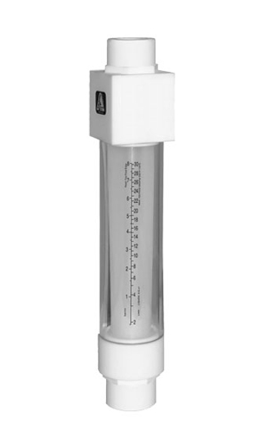 model F PTFE in-line flow meters, F Meter No Valve