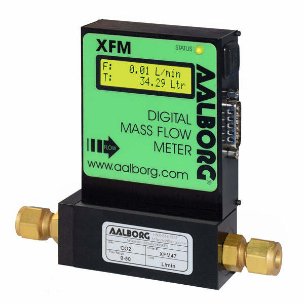 XFM digital mass flow meter, XFM with readout